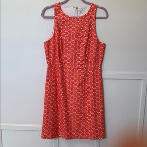 GAP Red Circle Pattern Mini Dress